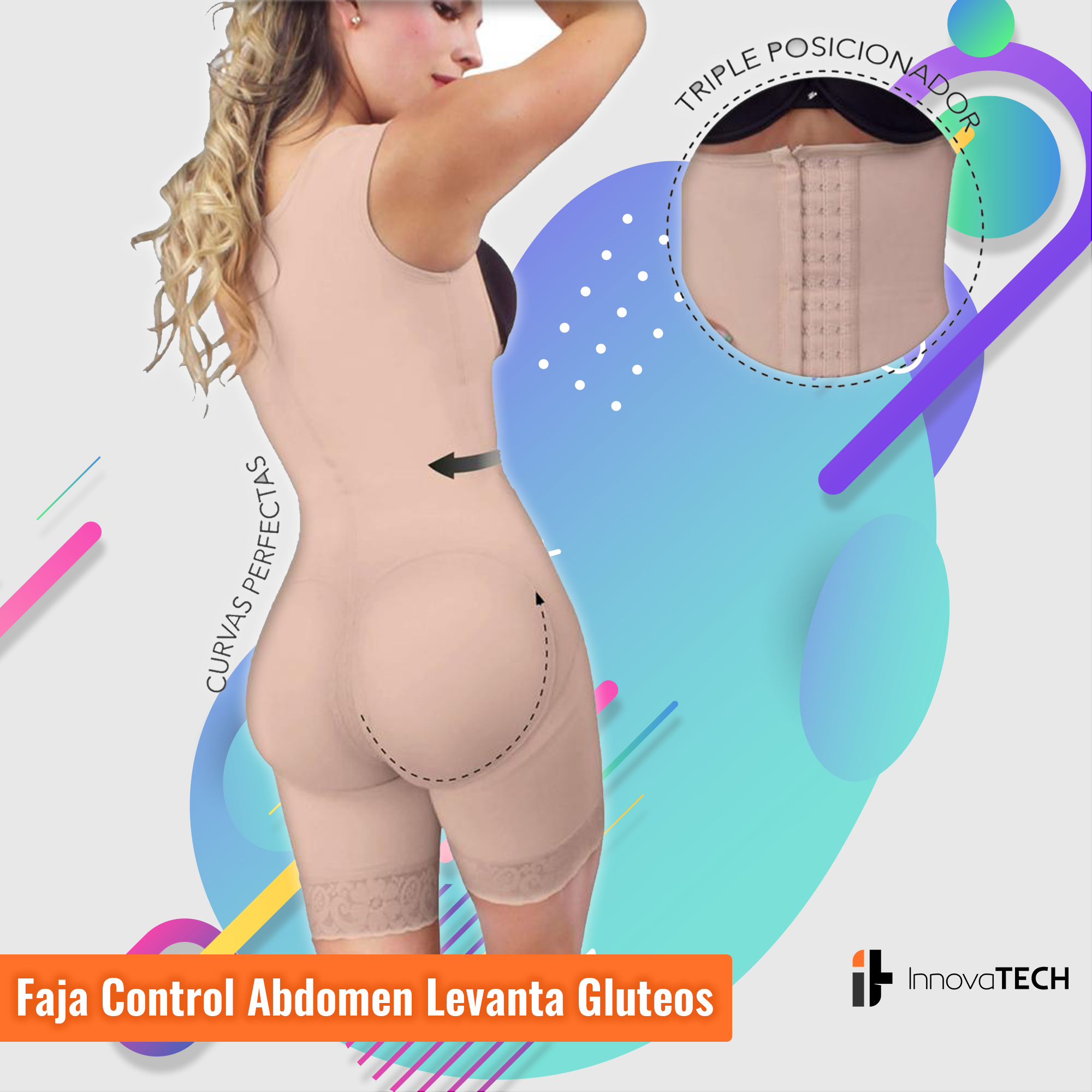 Faja Rodilla control de abdomen y levanta cola ( Ref. O-021 )